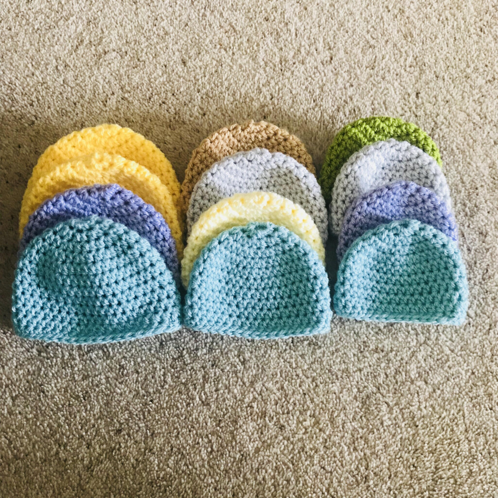 12 Preemie Beanies Ready For Little Heads To Fill Them R crochet