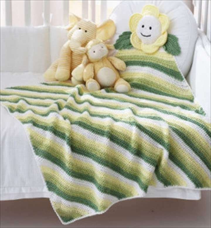 13 Free Corner To Corner Baby Crochet Blanket Patterns DIY Crafts
