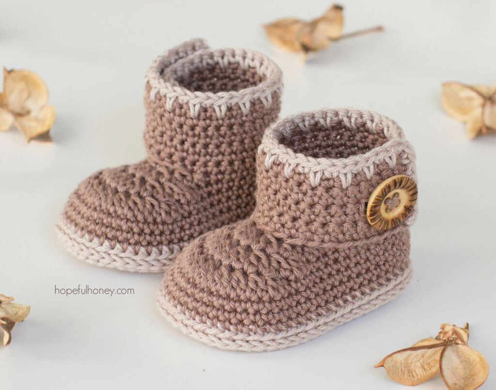 14 Crochet Patterns For Baby Booties