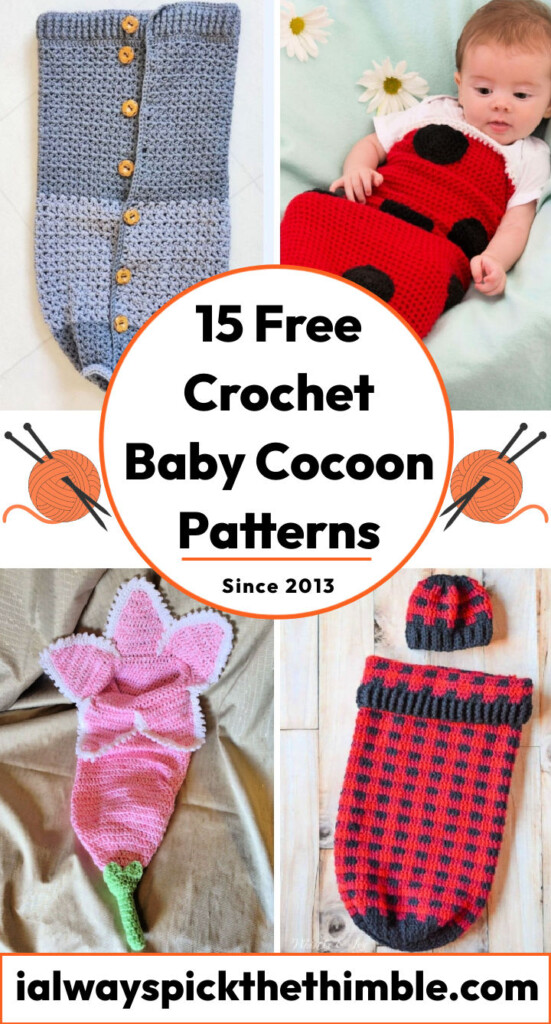 15 Free Crochet Baby Cocoon Patterns Infant And Newborn 