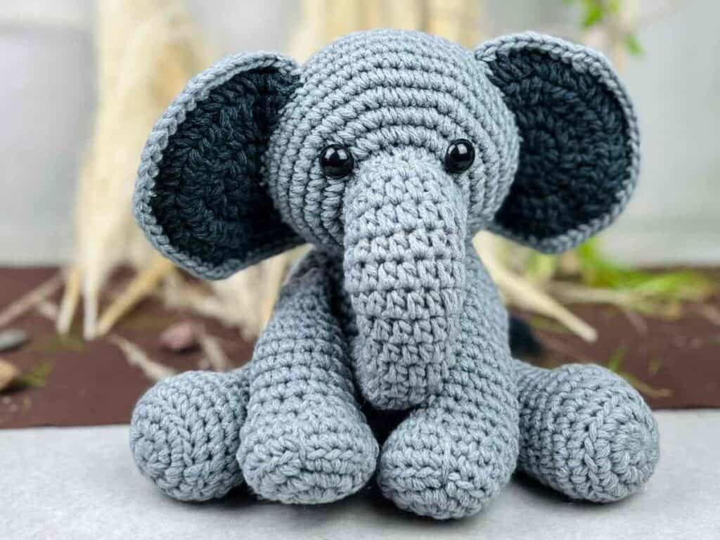 19 Cutest Crochet Elephant Free Patterns easy Little World Of Whimsy