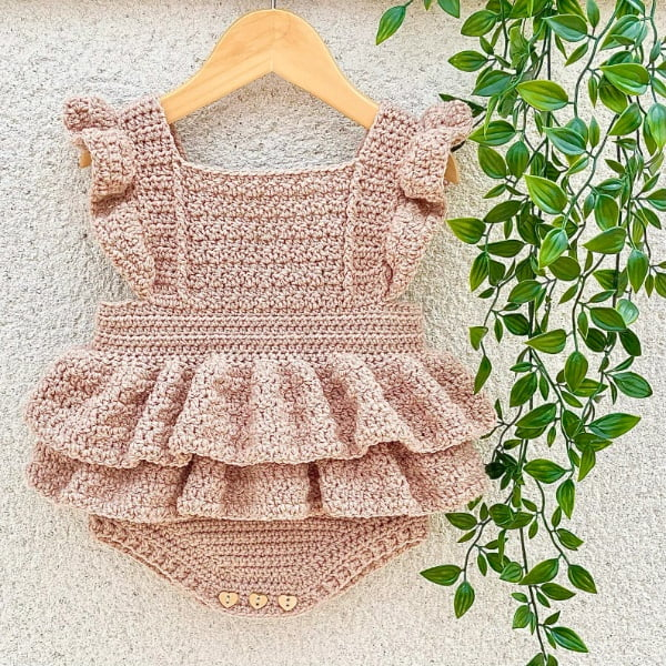 21 Free Crochet Baby Romper Patterns Crochet Scout
