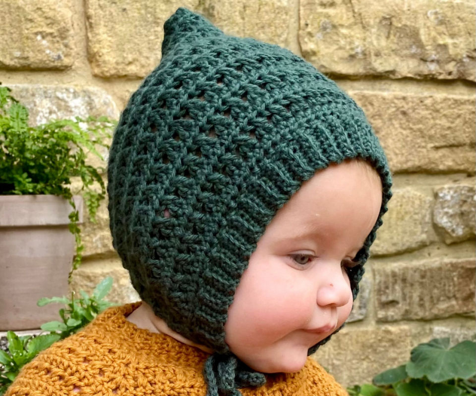 25 Free Crochet Baby Bonnet Patterns Easy Pattern 