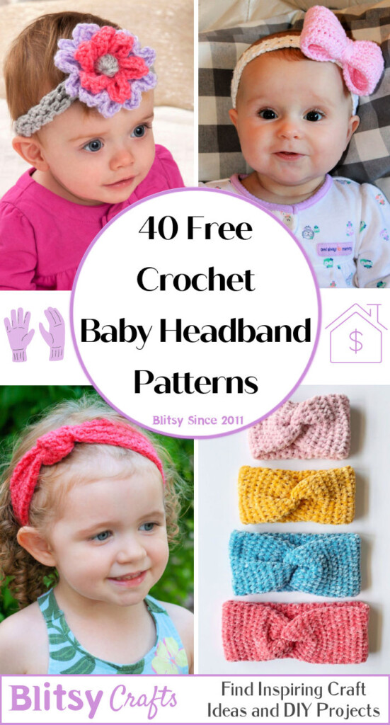 25 Free Crochet Baby Headband Patterns Easy Pattern Blitsy