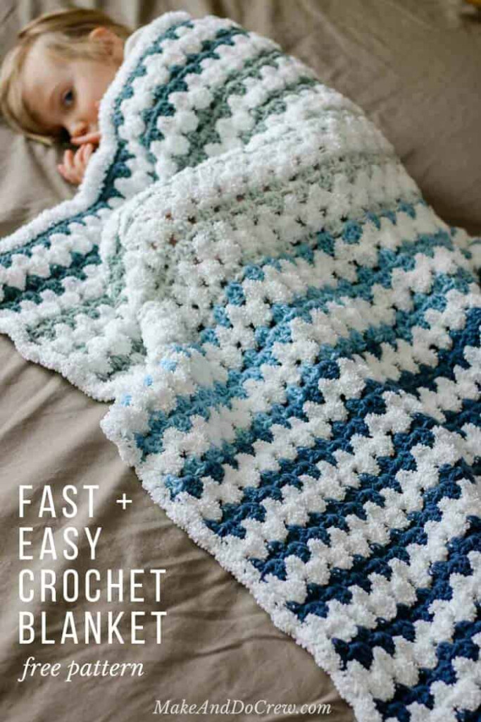 30 Quick And Easy Crochet Baby Blanket Patterns Crochet