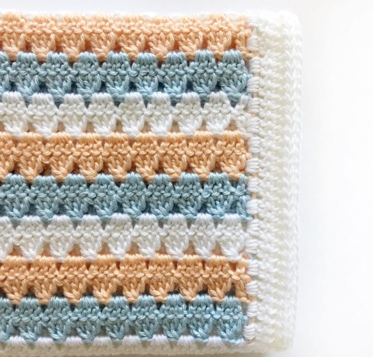 40 Free Modern Crochet Baby Boy Blanket Patterns Daisy Farm Crafts