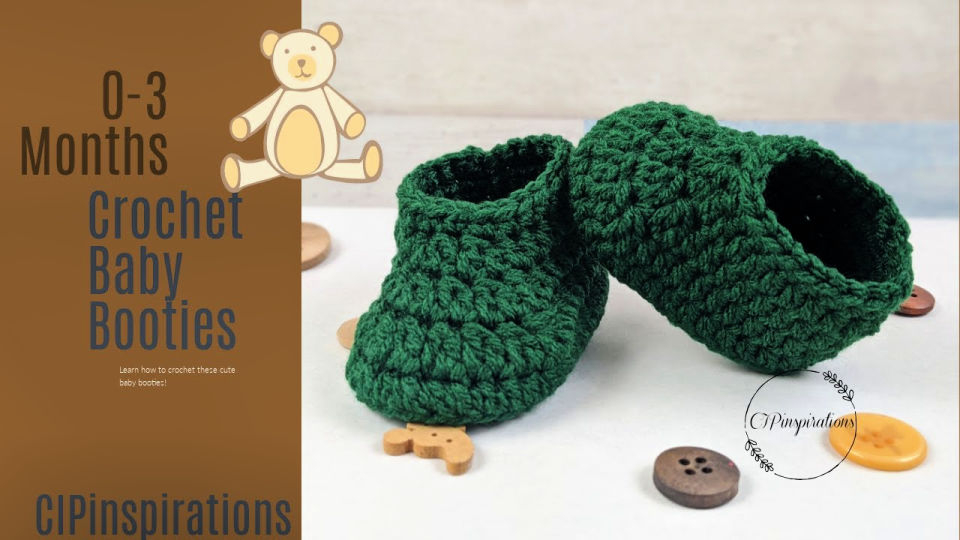 45 Free Crochet Baby Booties Patterns PDF Pattern Blitsy