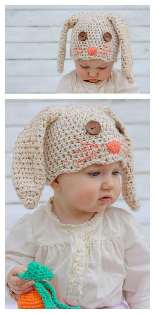 8 Adorable Crochet Bunny Hat Free Patterns For Easter Page 2 Of 2 