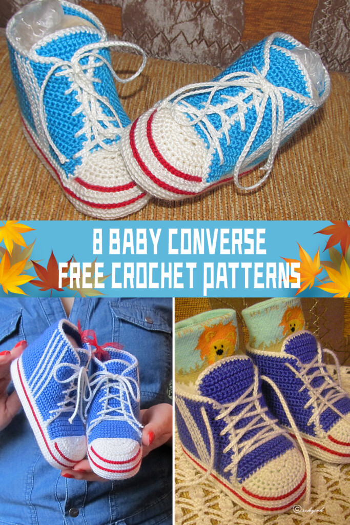 8 Baby Converse FREE Crochet Patterns IGOODideas