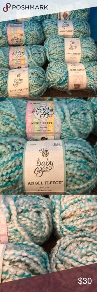 8 Skeins Baby Bee Angel Fleece Baby Yarn Baby Yarn Baby Bee Yarn