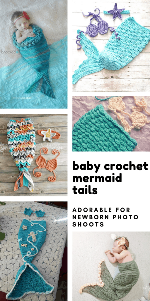 9 Super Sweet Crochet Baby Mermaid Tail Patterns Everyone Will Adore