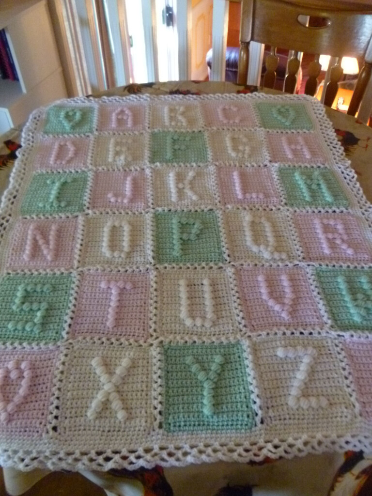 Abc Blanket Crochet Pattern