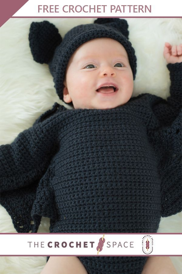 Baby Bat Crochet Set FREE Crochet Pattern Tutorial In 2022 Crochet 