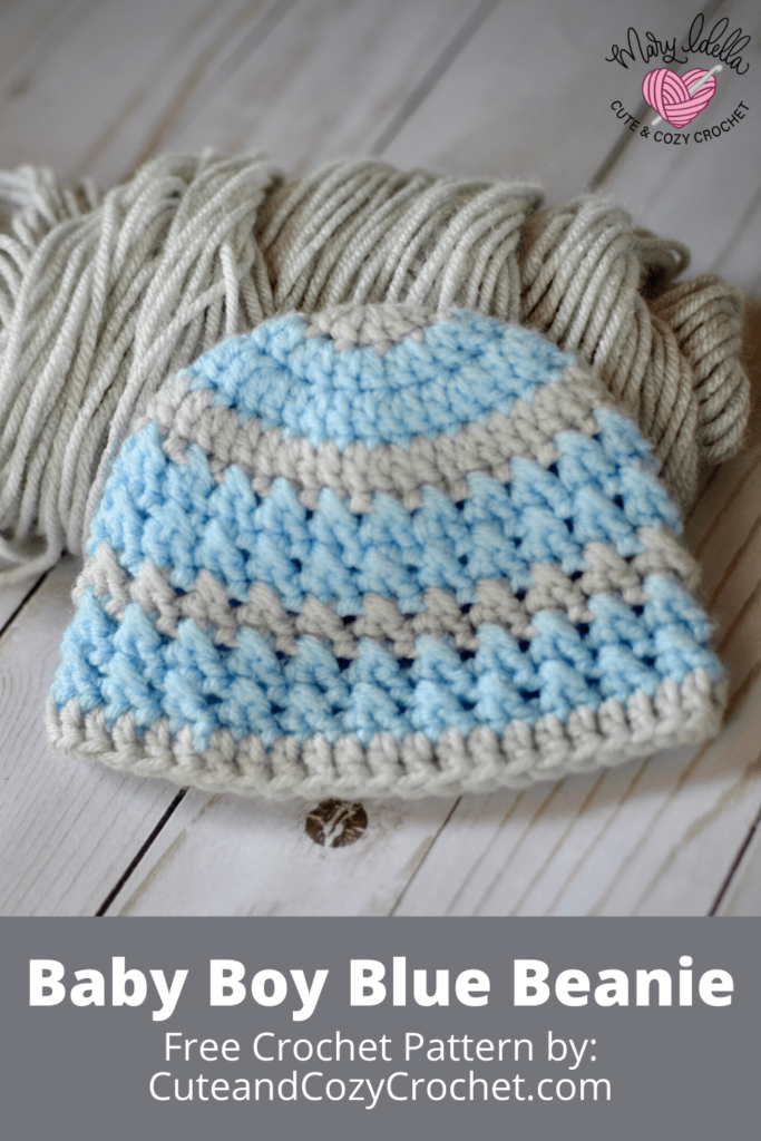Baby Beanie Crochet Pattern 6 12 Months Pattern Center Artofit