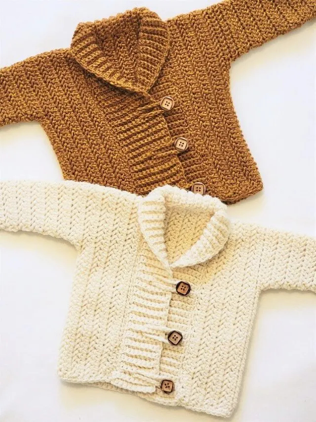 Baby Boy Cardigan Pattern Huckleberry Cardigan Crochet Dreamz