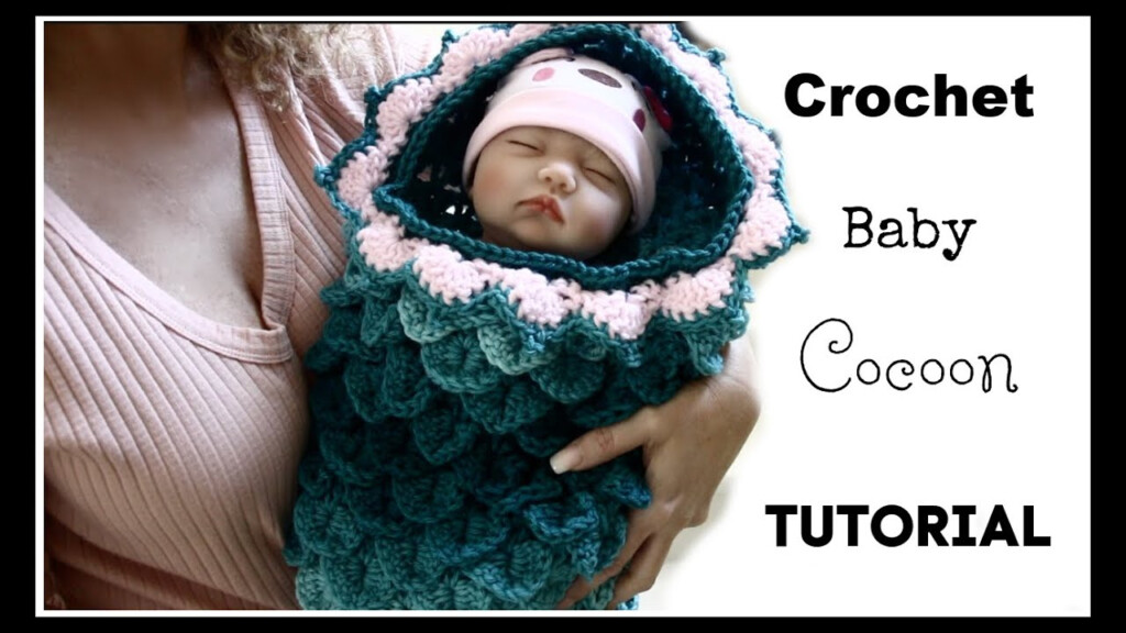Baby Cocoon Crochet Tutorial Part1 YouTube