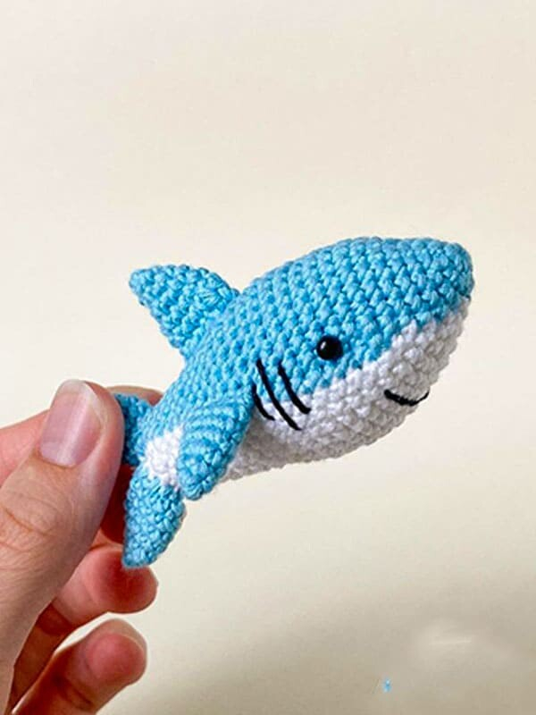 Baby Crochet Shark Amigurumi PDF Free Pattern Lovelycraft