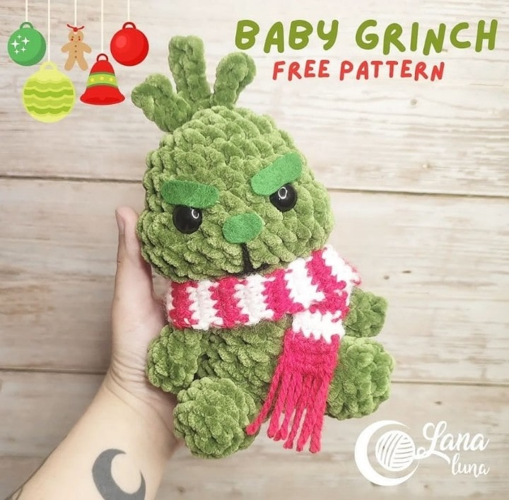 Baby Grinch Crochet Pattern 50 Free Amigurumi Patterns