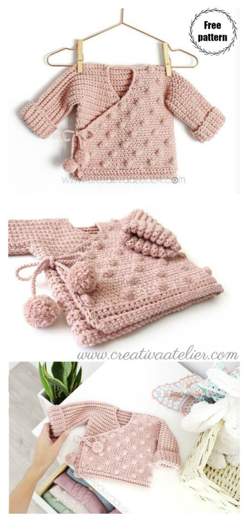 Baby Kimono Sweater Free Crochet Pattern Artofit