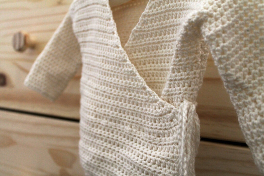 BABY Kimono Sweater PDF Crochet Pattern Newborn Kimono Wrap