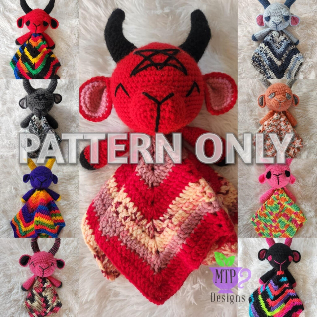 Baby s First Baphomet PATTERN ONLY Baphomet Crochet Etsy Australia