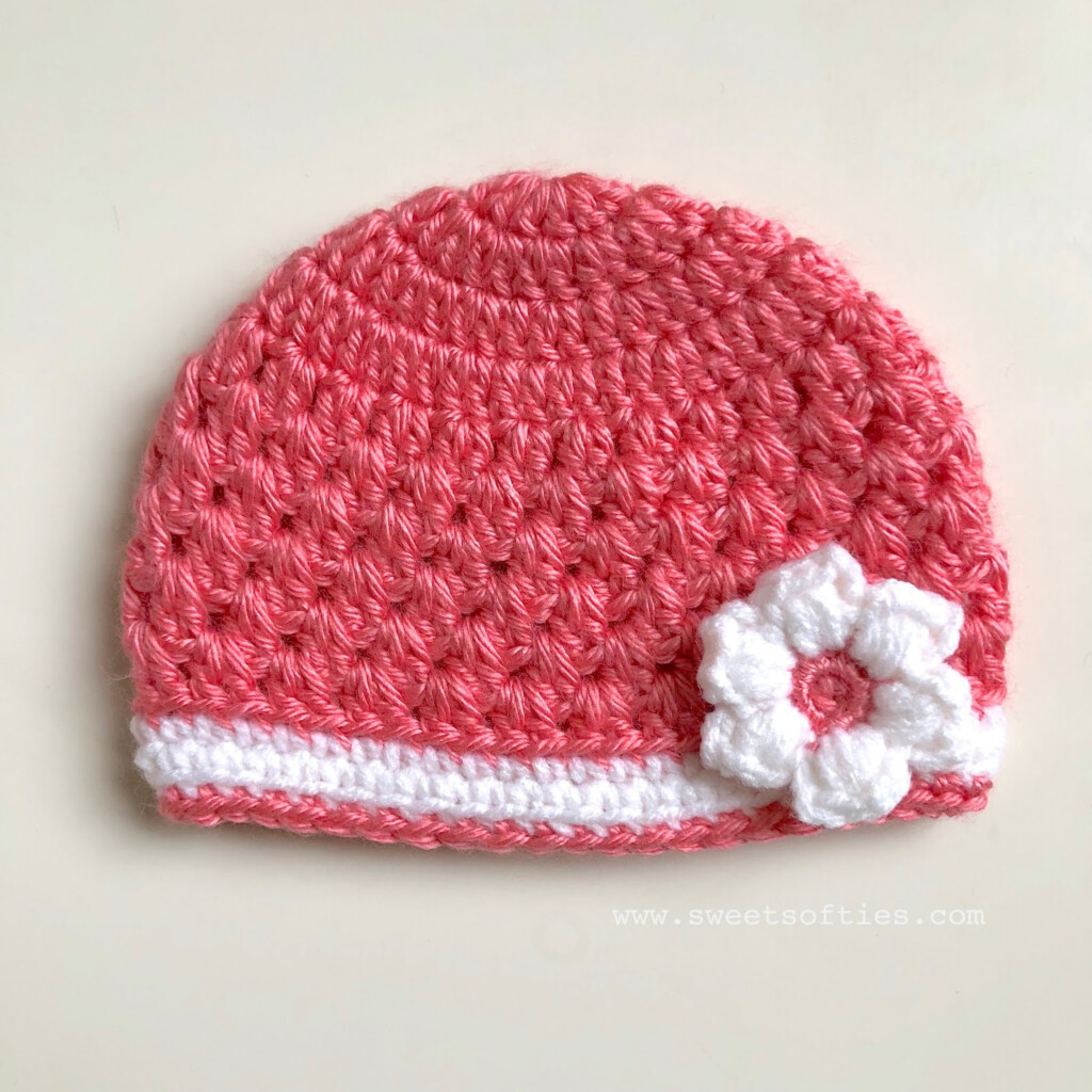 Baby s Lacy Springtime Beanie Free Crochet Pattern Sweet Softies 
