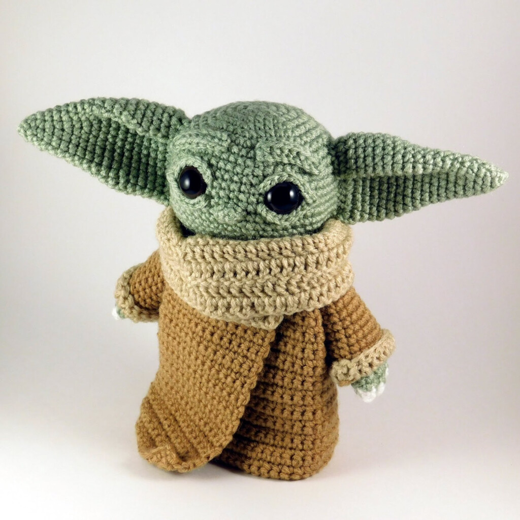 Baby Yoda Inspired Amigurumi Pattern 1Up Crochet
