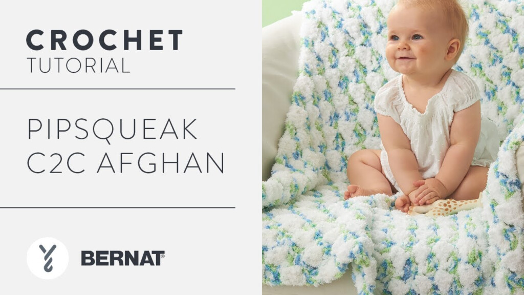 Bernat Pipsqueak Yarn Crochet Baby Blanket Patterns