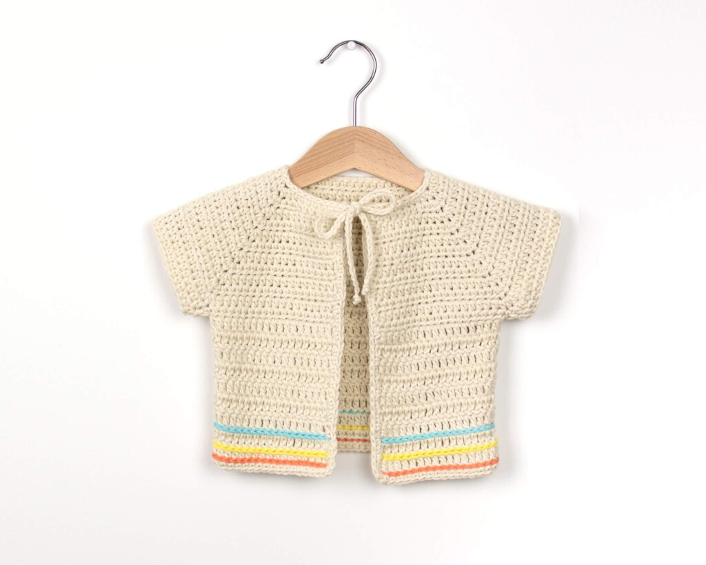 Boho Baby Crochet Cardigan Free Pattern Croby Patterns
