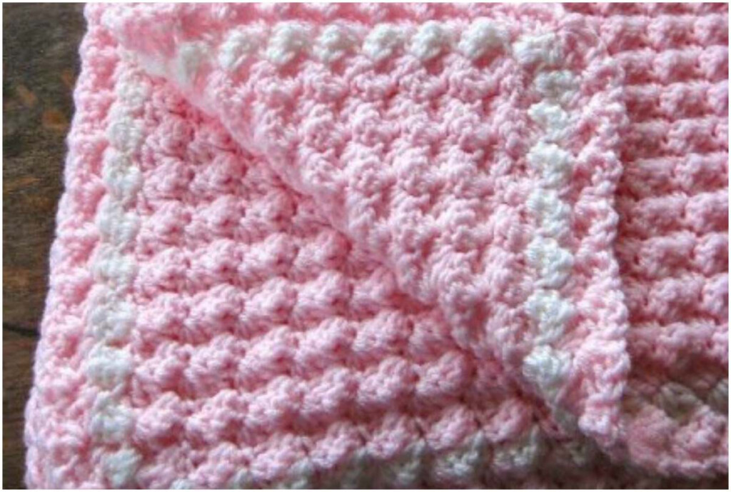 Bubble Baby Blanket Crochet Pattern