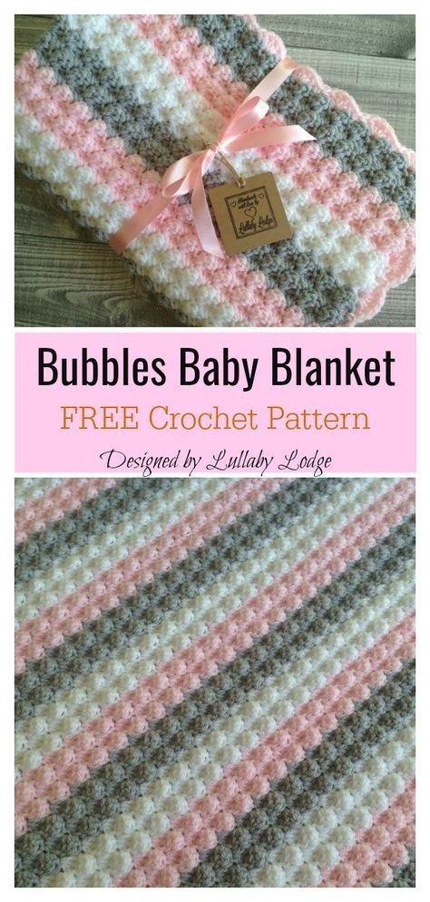 Bubbles Baby Blanket Free Crochet Pattern Artofit