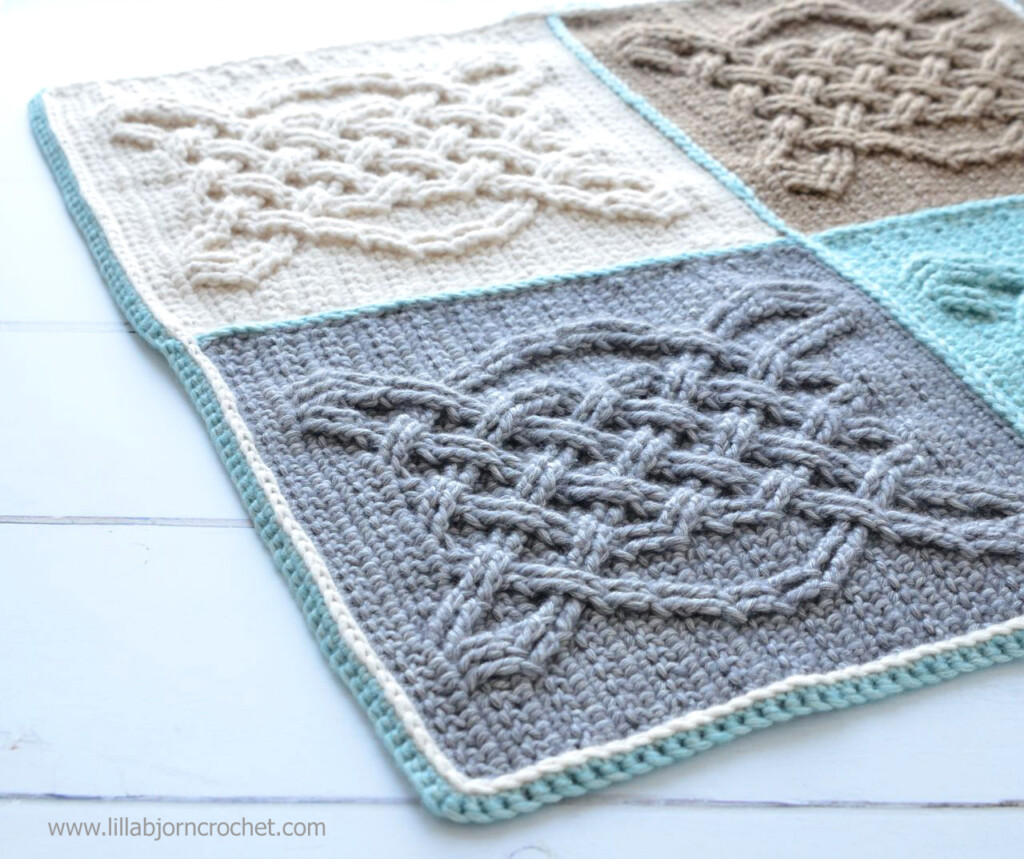 Celtic Tiles Blanket Reveal LillaBj rn s Crochet World