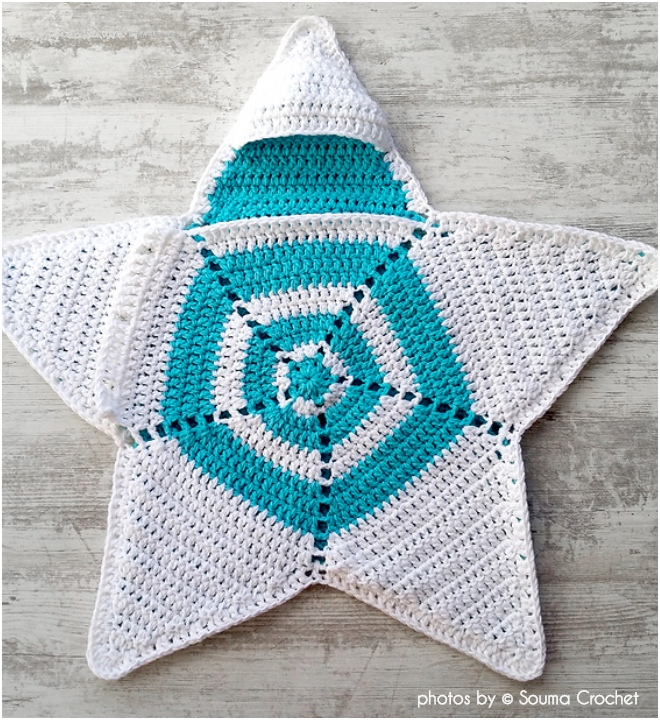 Cozy Baby Star Crochet Cocoon Crochet Easy Patterns