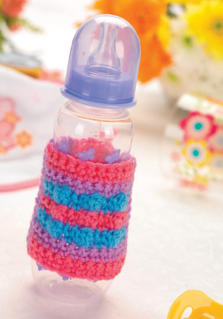Crochet A Gift For Your Baby Bottles Free Pattern The Spinners Husband