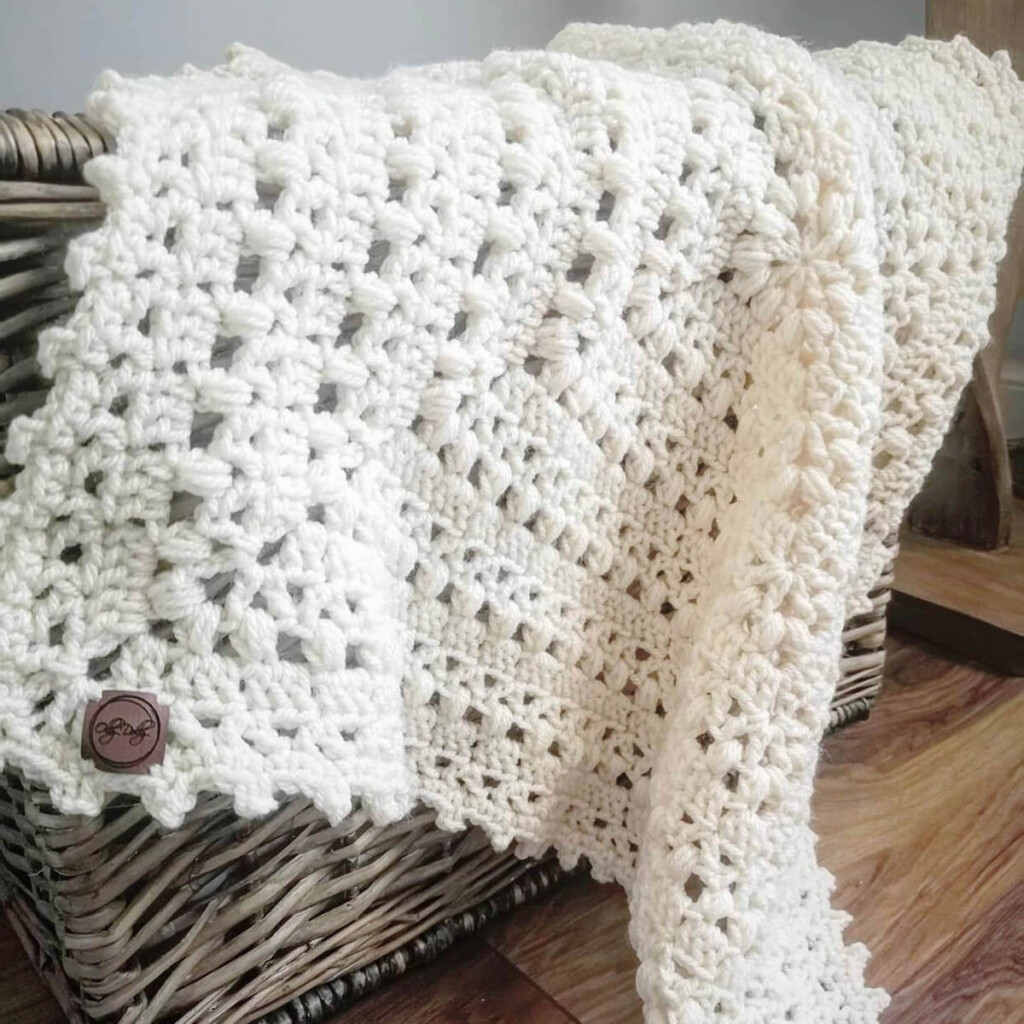 Crochet Baby Blanket Granny Squares