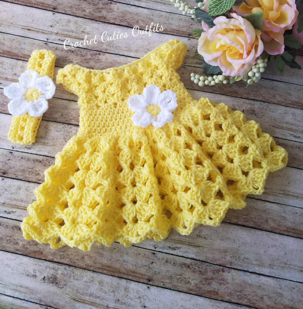 Crochet Baby Dress Pattern Free Easy