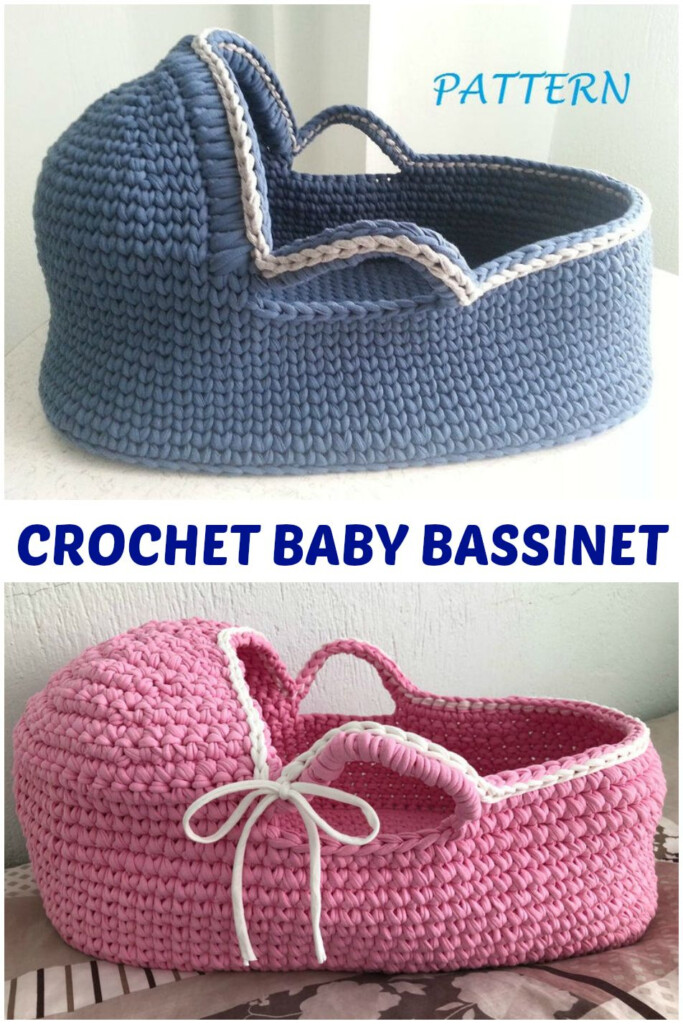 Crochet Baby Moses Basket Pattern Free Ovie Media