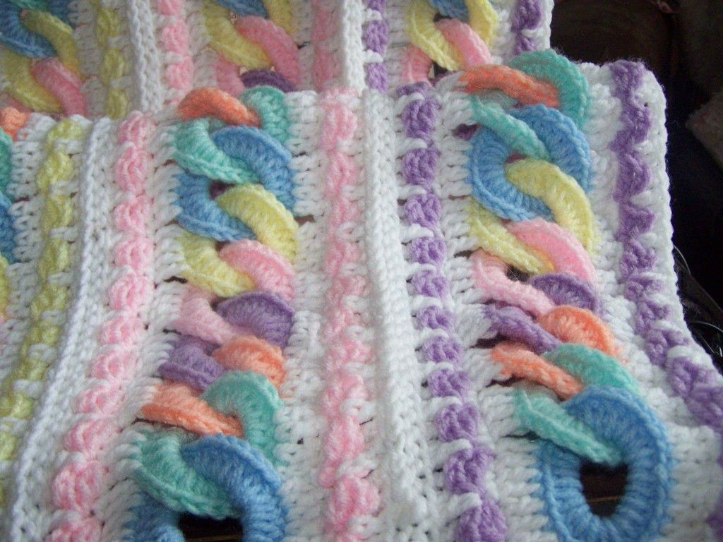 Crochet Baby Rings Mile a minute Blanket Example See Ravelry Baby 