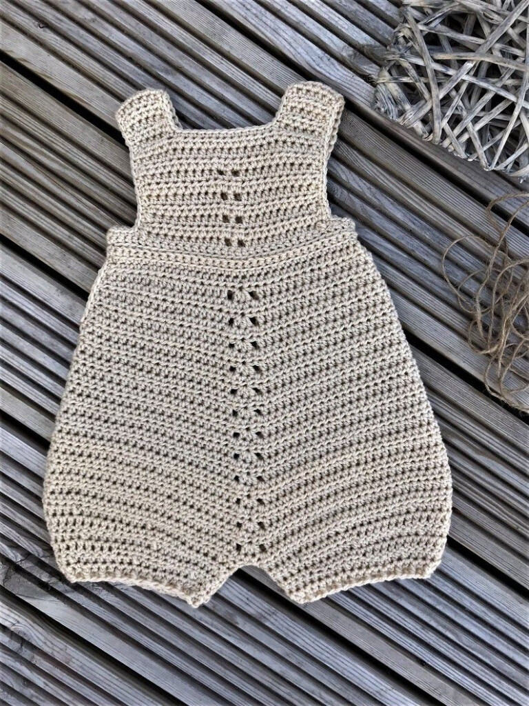 Crochet Baby Romper Free Pattern They Are Comfy Easy And So Cute 