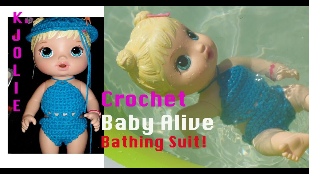 Crochet Basics 126 Baby Alive Free Crochet Pattern Bailey Gets A New 