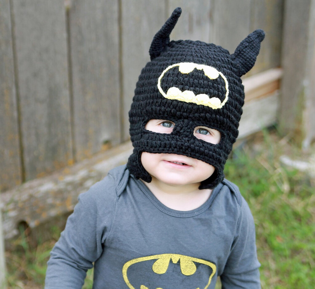 Crochet Batman Hat Pattern Beanie Baby Photo Prop By Knotgrannycrochet 