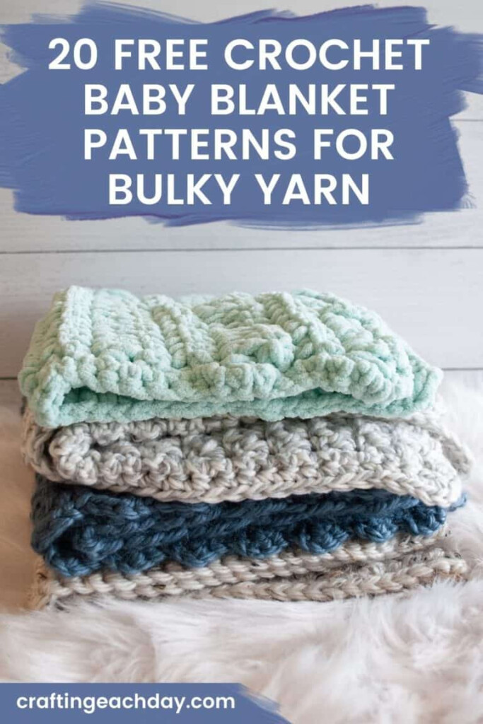 Crochet Blanket Patterns With Bulky Yarn At John Barraza Blog