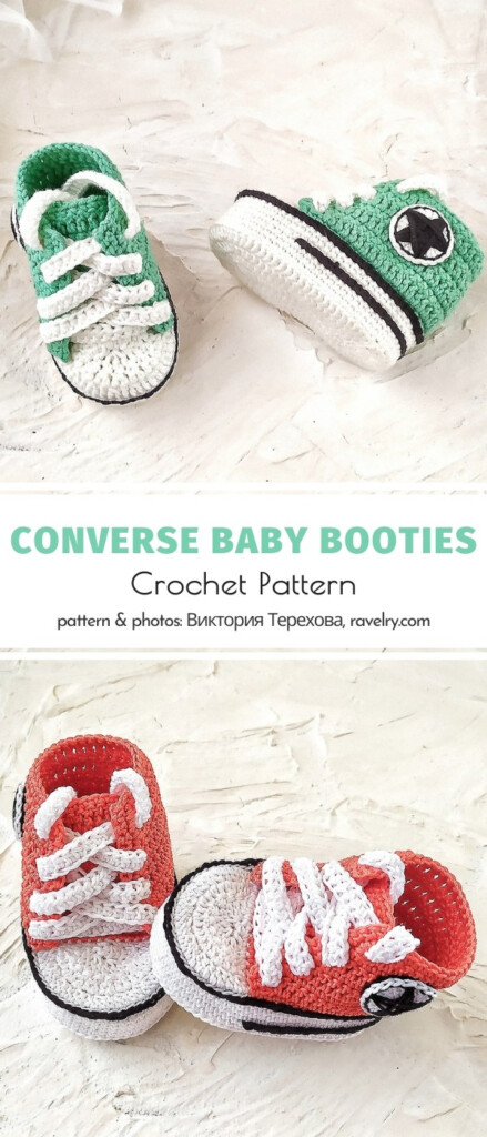 Crochet Converse Baby Booties Free Ideas And Patterns