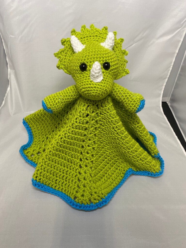 Crochet Dinosaur Blanket Pattern