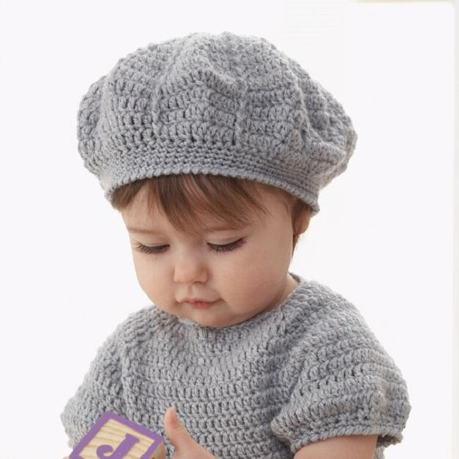 Crochet Dress And Baby Beret Free Pattern 2 My Crochet