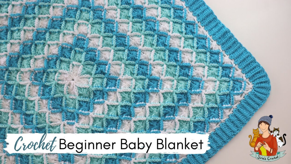 Crochet Easy Bavarian Baby Blanket Beginner Friendly Tutorial YouTube
