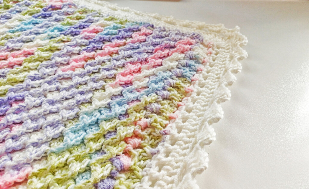 Crochet Easy Beginner 3D Baby Blanket Written Pattern crochet Etsy 