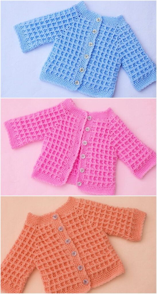 Crochet Fast And Easy Baby Jacket We Love Crochet
