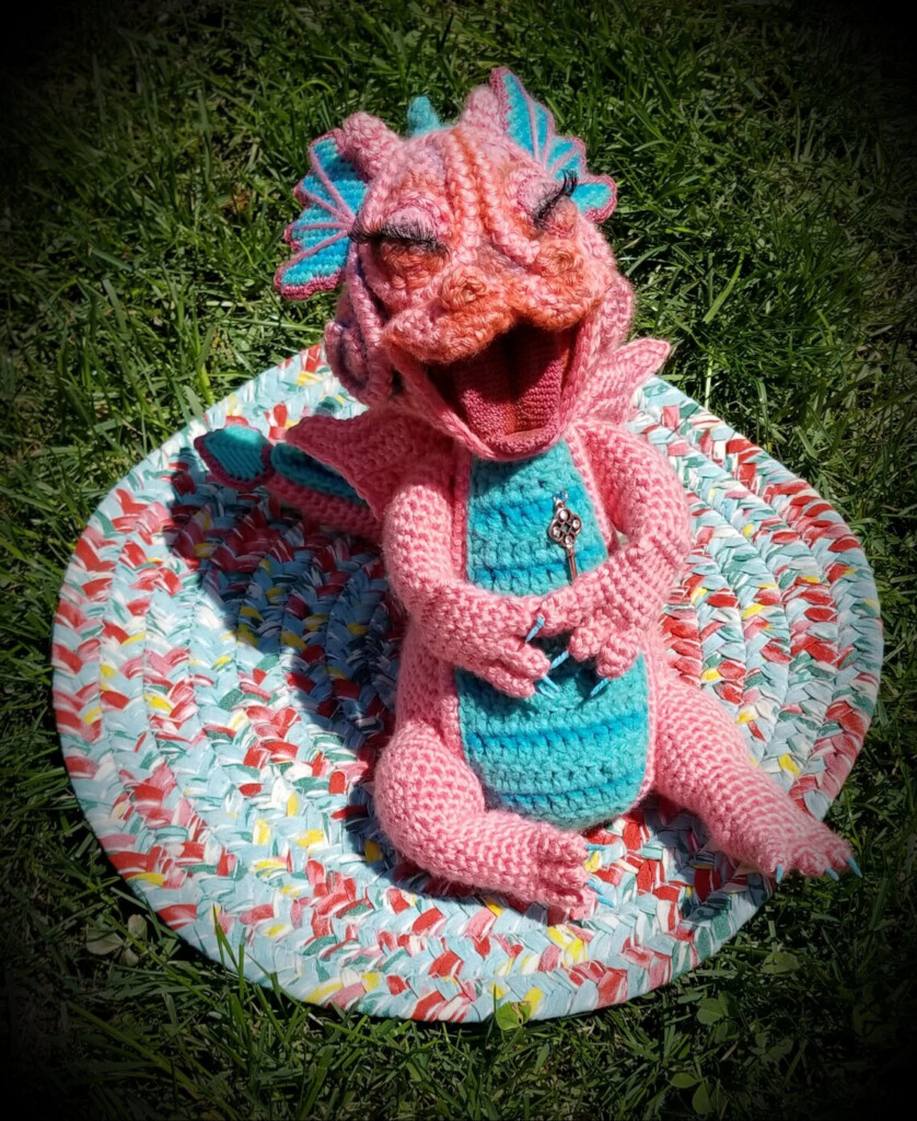 Crochet Laughing Baby Dragon Pattern Only Etsy