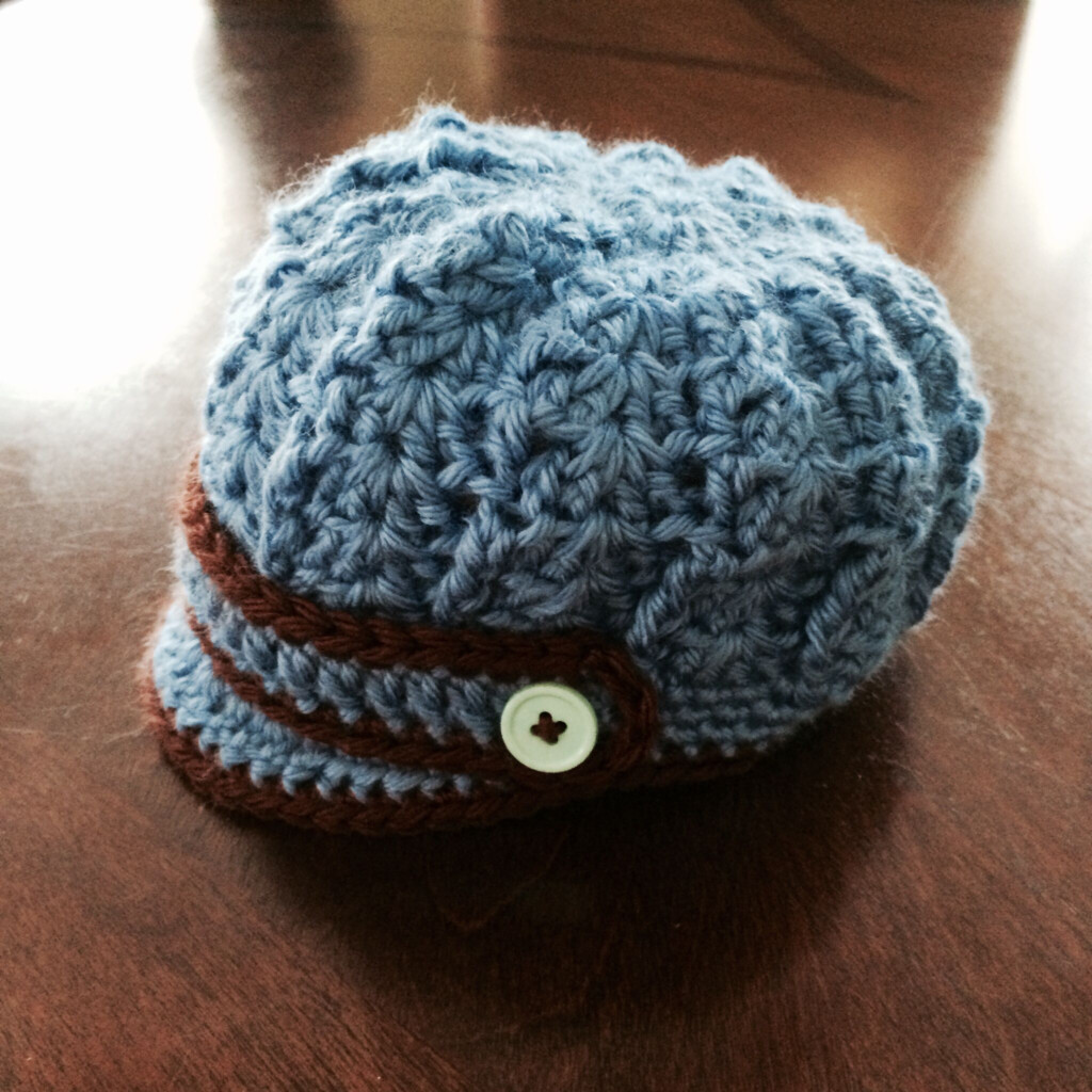 Crochet Newsboy Cap Free Pattern Add To Your Ravelry Queue Here 